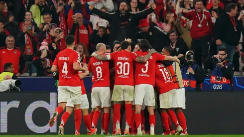 Vários jogadores do Benfica Getty Images