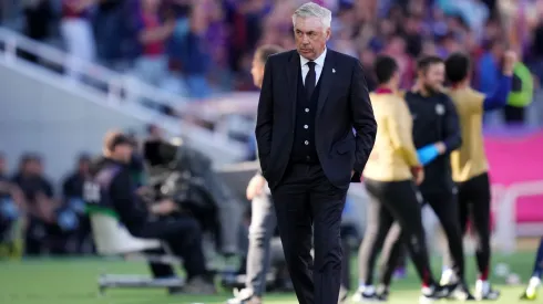 Carlo Ancelotti fez o devido rescaldo ao Barcelona x Real Madrid. Foto: Getty