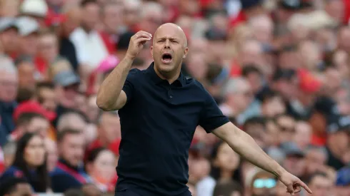 Arne Slot, treinador do Liverpool. Foto: Getty Images