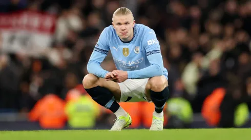 Erling Haaland, avançado do Manchester City. Foto: Getty