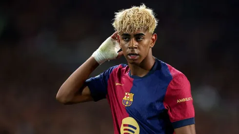 Lamine Yamal, avançado do Barcelona. Foto: Getty Images