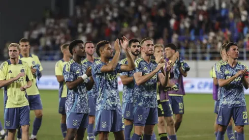 Equipa do Ajax. Foto: Getty Images