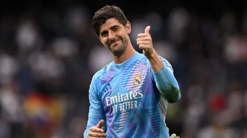 Thibaut Courtois, guarda-redes do Real Madrid. Foto: Getty