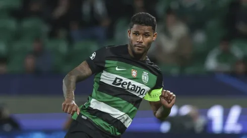 Matheus Reis fala em renovar contrato com o Sporting, que termina em 2026. Foto: Carlos Rodrigues/Getty Images