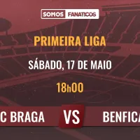 Prognóstico Braga vs Benfica – Primeira Liga – 17/05/2025