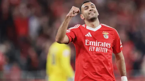 Vangelis Pavlidis será um dos jogadores em foco no SC Braga x Benfica. Foto: SLB