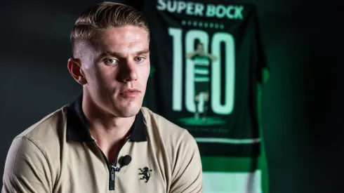 Viktor Gyokeres será um dos jogadores em foco no Sporting x Vitória SC. Foto: SCP
