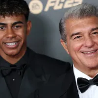 Joan Laporta, presidente do Barcelona, reage ao título na La Liga e elogia Yamal: “Um génio…”