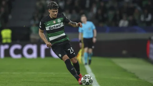 Maxi Araújo, jogador do Sporting. Foto: Getty