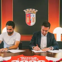 João Moutinho prolonga o vínculo com o SC Braga por mais uma época