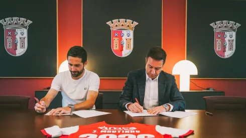 João Moutinho renova com o SC Braga. Foto: SC Braga