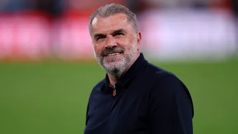 Ange Postecoglou, treinador do Tottenham. Foto: Getty Images