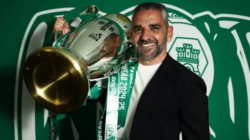 Rui Borges campeão nacional pelo Sporting. Foto: Sporting CP