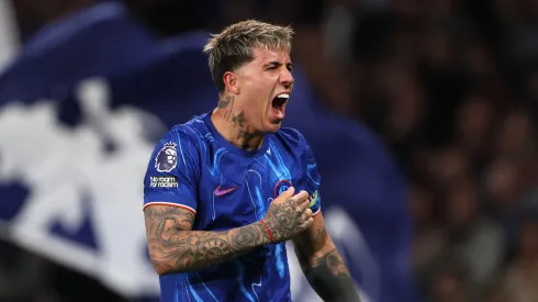 Enzo Fernández pode estar a caminho do Real Madrid. Foto: Alex Pantling/Getty Images