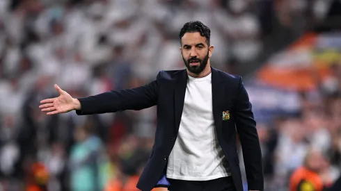 Ruben Amorim, treinador do Manchester United. Foto: Getty Images