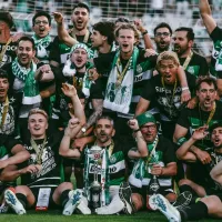 Dobradinha, Gyokeres, balneário e adeptos: Jogadores do Sporting reagem à conquista da Taça de Portugal