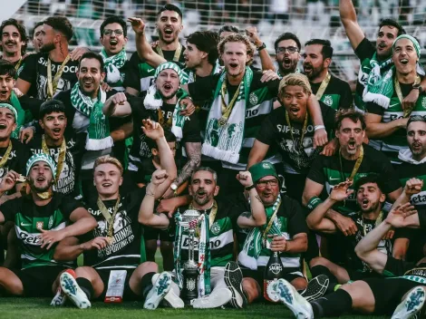 Jogadores do Sporting reagem à conquista da Taça de Portugal