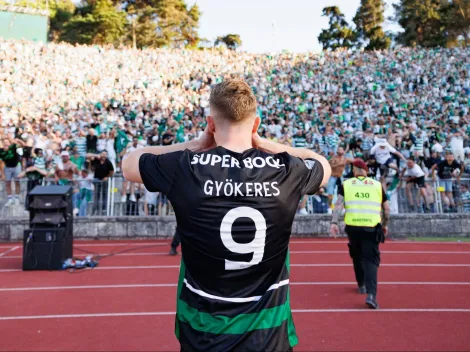 Com futuro incerto, Viktor Gyokeres celebra o presente na Taça de Portugal
