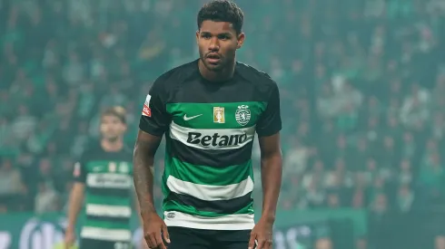 Matheus Reis: possível castigo após Benfica x Sporting. Foto: Gualter Fatia/Getty Images.