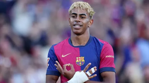 Lamine Yamal permanece no Barcelona. Foto: Getty Images