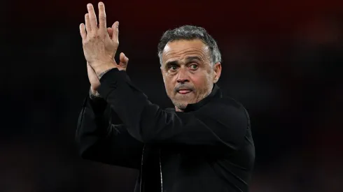 Luis Enrique, treinador do PSG, disputa final da Champions League. Foto: Getty Images