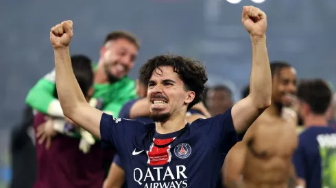 Vitinha em elogios à equipa do PSG. Foto: Lars Baron/Getty Images
