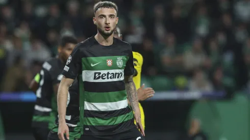Zeno Debast, jogador do Sporting. Créditos: Carlos Rodrigues/Getty Images