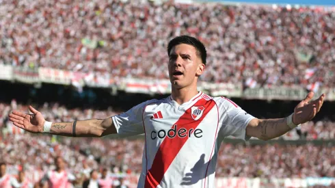 Franco Mastantuono é alvo de Real Madrid e PSG. Foto: Marcelo Endelli/Getty Images.