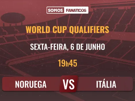 Prognóstico Noruega vs Itália – Qualificação Mundial UEFA – 06/06/2025