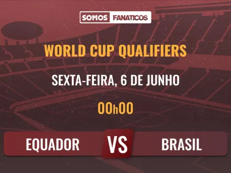 Prognóstico Equador vs Brasil – Qualificação Mundial CONMEBOL – 06/06/2025