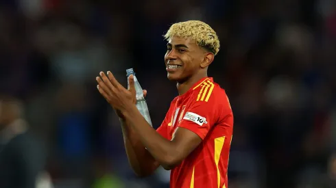 Lamine Yamal elogiou a seleção de Portugal. Foto: Alexander Hassenstein/Getty Images