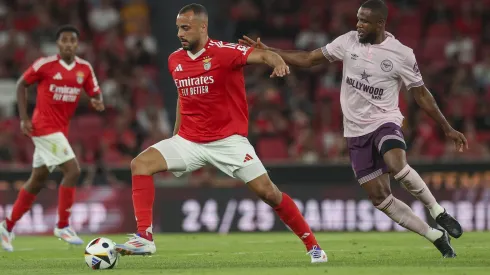 Arthur Cabral está de saída do Benfica rumo ao Botafogo. Fonte: Carlos Rodrigues/Getty Images
