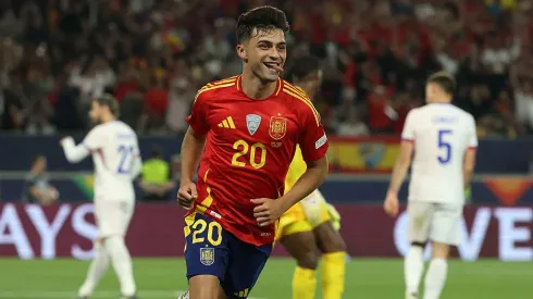 Pedri marcou em Espanha x França. Foto: Getty Images