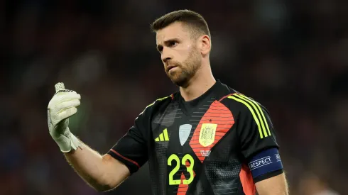 Unai Simón, jogador do Athletic Bilbao. Foto: Getty Images