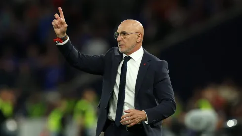 Luis de la Fuente não conseguiu levar a Espanha a vencer Portugal na final da Liga das Nações. Foto: Getty
