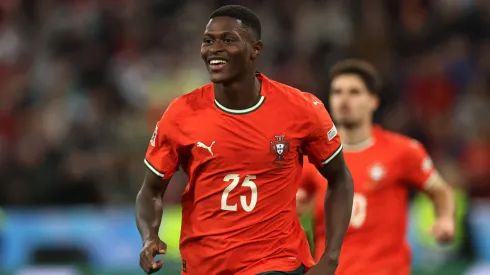 Nuno Mendes, destaque de Portugal contra a Espanha. Foto:. Foto: Alexander Hassenstein/Getty Images.