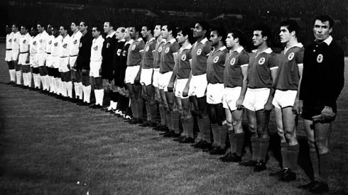 Benfica x Santos na Taça Intercontinental 1962. Foto: Arquivo Nacional do Brasil