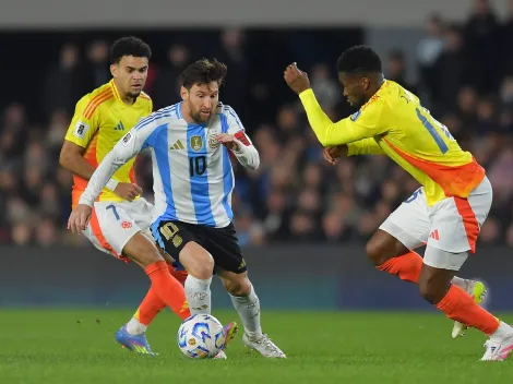 Argentina empata contra Colômbia, após golaço de Díaz e resgate de Almada