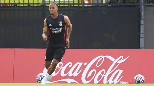 Leandro Santos, jovem do Benfica, antevê Mundial de Clubes. Foto: SL Benfica