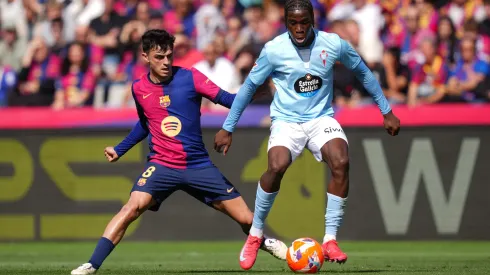 Ilaix Moriba, médio natural da Guiné-Conacri, deu nova vida à carreira no Celta de Vigo, que o adquiriu a título definitivo