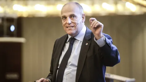Javier Tebas detonou o Mundial de Clubes. Foto: Wang He/Getty Images.
