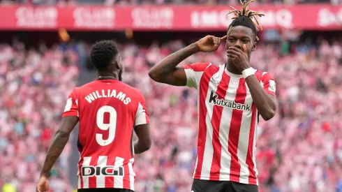 Nico Williams é alvo prioritário do Barcelona. Foto: Juan Manuel Serrano Arce/Getty Images.