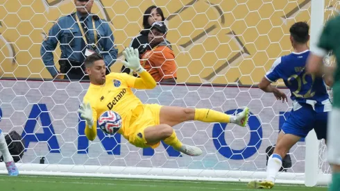 Cláudio Ramos esteve em grande pelo FC Porto ante o Palmeiras. Foto: conta oficial no X do FC Porto