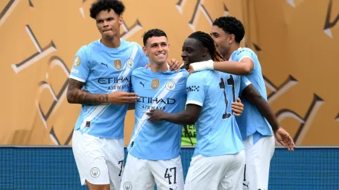 Phil Foden, do Manchester City, foi o homem do jogo frente ao Wydad, com um golo e uma assistência.