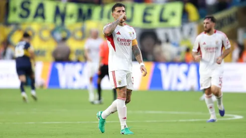 Nicolás Otamendi, capitão do Benfica, no Mundial de Clubes. Foto: Getty Images