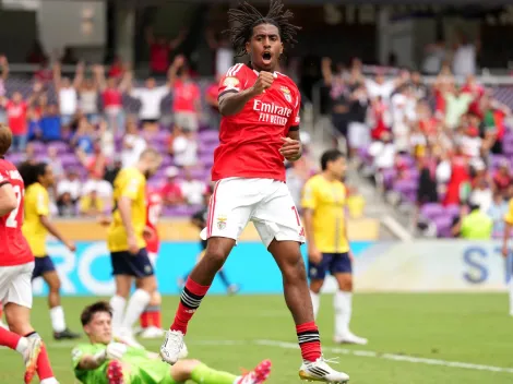 Benfica goleia Auckland City em jogo atribulado e lidera Grupo C