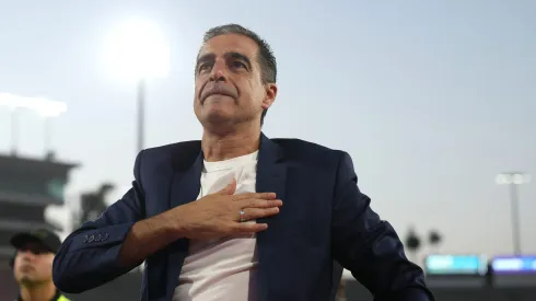 Renato Paiva celebra após o PSG x Botafogo. Foto: Stu Forster/Getty Images.