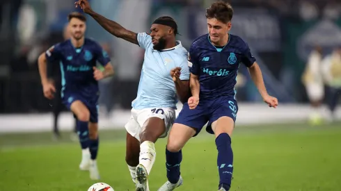 Nuno Tavares jogou contra o FC Porto na última temporada ao serviço da Lazio, para a Liga Europa.