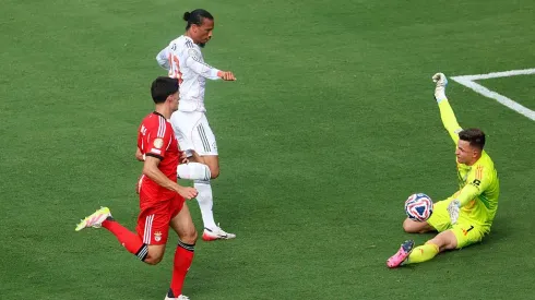 Trubin brilhou na vitória do Benfica sobre o Bayern de Munique no Mundial de Clubes. Foto: Getty Images