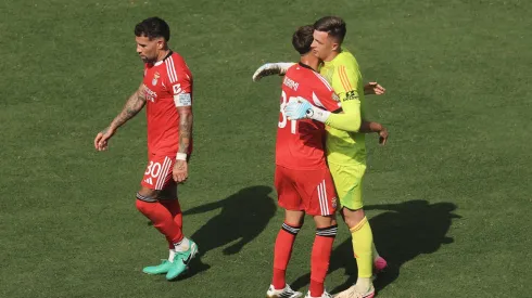 Trubin, guarda-redes do Benfica, teve um papel absolutamente essencial na vitória histórica das águias sobre o Bayern Munique.